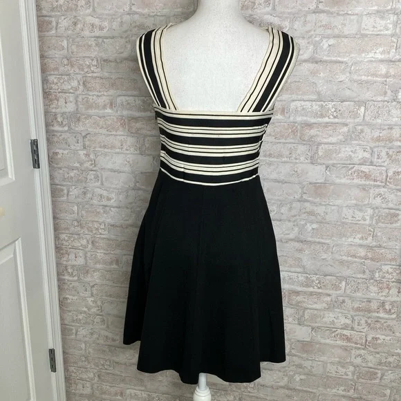 Maeve black and White sleeveless dress size 8 - Picture 4 of 6